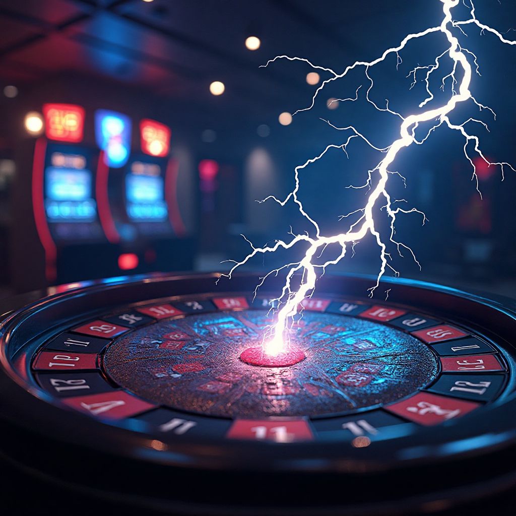 Thunder Blackjack table